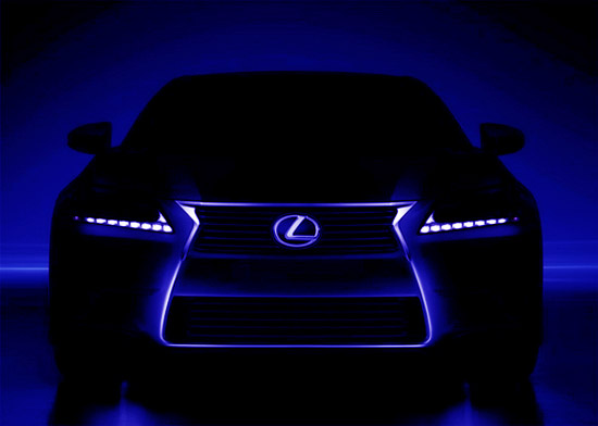 2012 Lexus GS teaser unveiled
